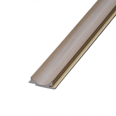 P.Tech Small Konkav Wpc Panel Maple 15x50x2900mm with 3pc Clip