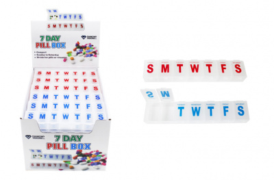 Diamond Vision Compack 7 Day Pill Box