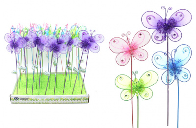 Diamond Vision Butterfly Garden Picks