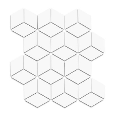 Picasso Rhombus Porcelain Mosaic Tile 272x310mm
