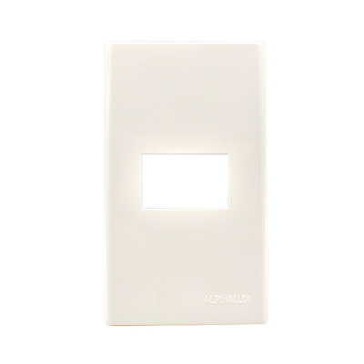 Alphalux 1 Gang Plate