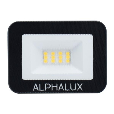 Alphalux Broad-Beam Series Led Smd Slim Flood Light 10 watts Ip65