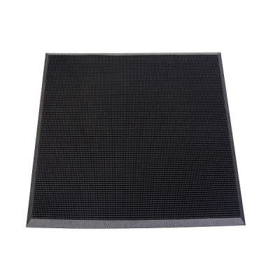 P.Tech Rubber Finger Door Mat Black