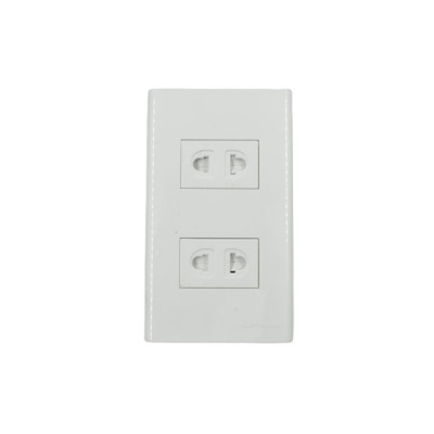 Alphalux 2g Universal Outlet W/Shutter