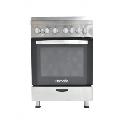 Hamden 60cm Free Standing 4 Gas Burner with Oven 
