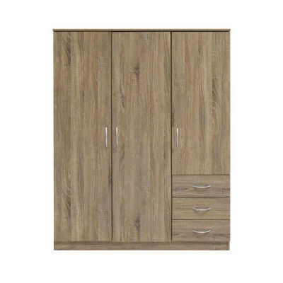 Heim 3-Door Wardrobe