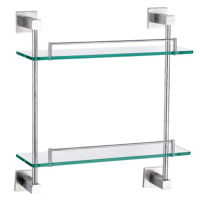 Sefa Double Layer Glass Shelf