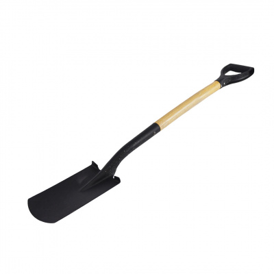 P.Tech Small Blade Head Shovel Black 15x25x100cm