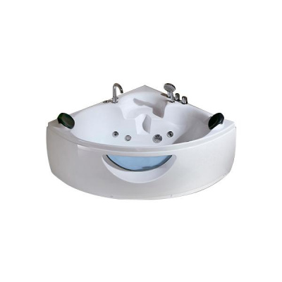 Pozzi Crescent Corner Whirlpool Tub