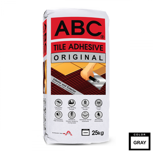 ABC Tile Adhesive Original 25kg Gray