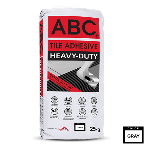 ABC Tile Adhesive Heavy-Duty 25kg Gray