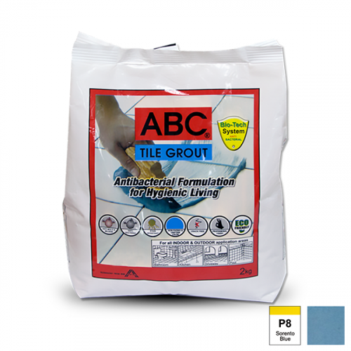ABC Tile Grout 2kg P8 Sorento Blue
