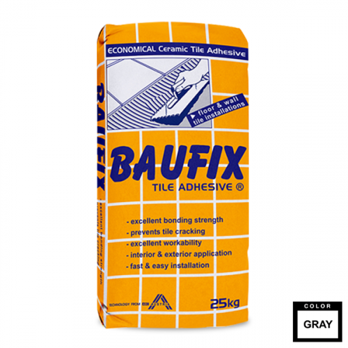ABC Baufix Tile Adhesive 25kg Gray