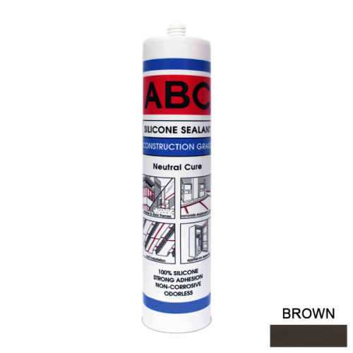 ABC Silicon Sealant Construction Grade Neutral Brown