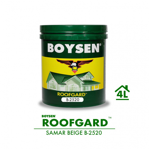 Boysen 2520 4L Samar Beige Roofgard Gloss Acrylic