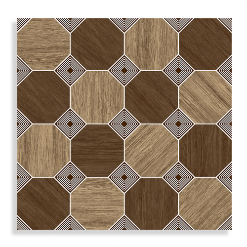 Saigres Madera Series Glossy Floor Tile 40x40cm