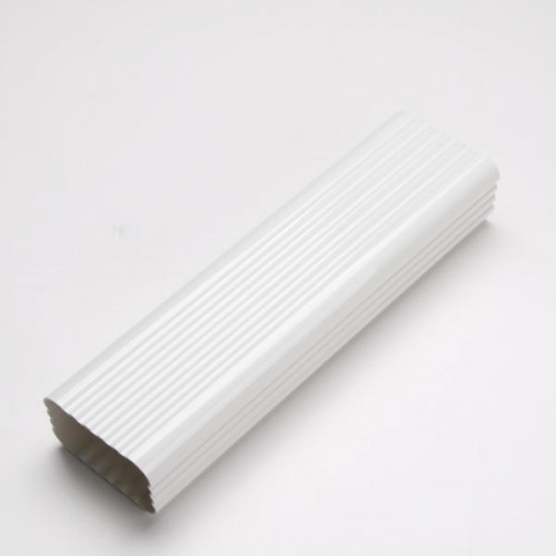 P.Tech K-Style Upvc Downpipe White 2.45Mtrx76.2mmx50.8mm