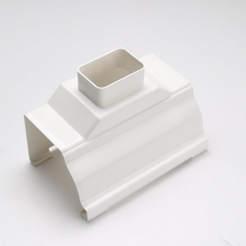 P.Tech K-Style Upvc Gutter Outlet White 203mm