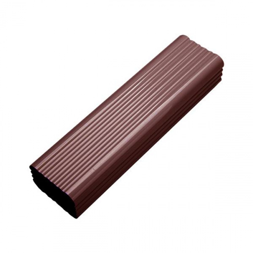 P.Tech K-Style Upvc Downpipe Brown 2.45Mtrx76.2mmx50.8mm