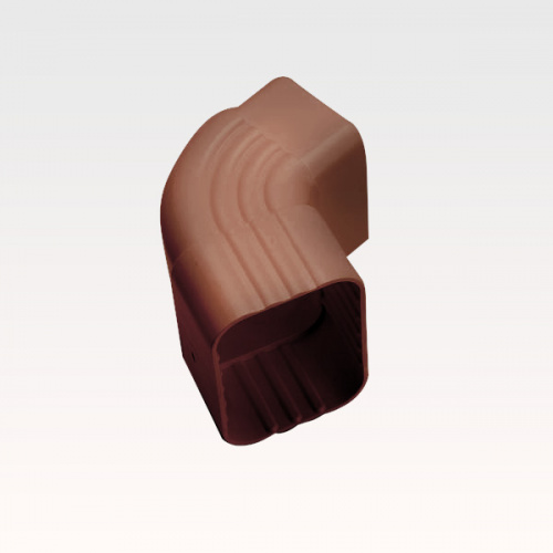 P.Tech K-Style Upvc Pipe Elbow Brown 76.2mmx50.8mm