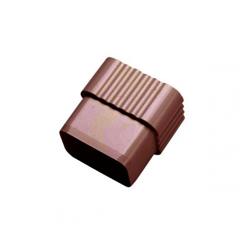 P.Tech K-Style Upvc Pipe Socket Brown 76.2mmx50.8mm