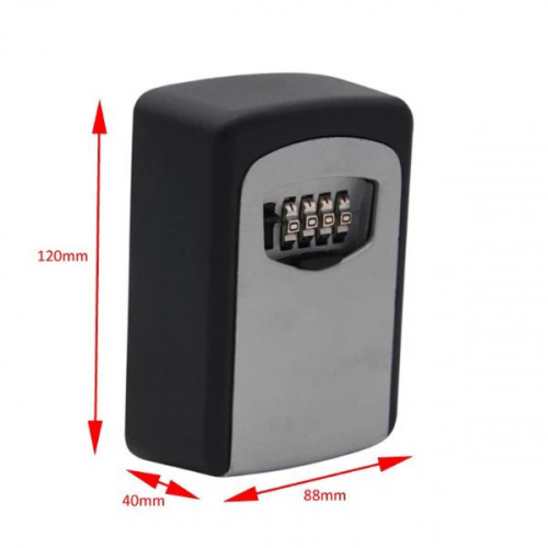 Direct Hardware Key Lock Box Zinc