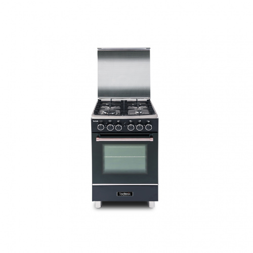 Technik Cooking Range 4 Gas Burners Black
