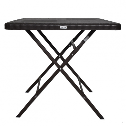 Heim Mekore Outdoor Folding Table Brown 78x78x74cm