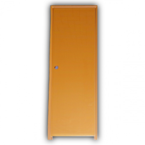 Mighty Interior PVC Door Amber with Jamb without Louver