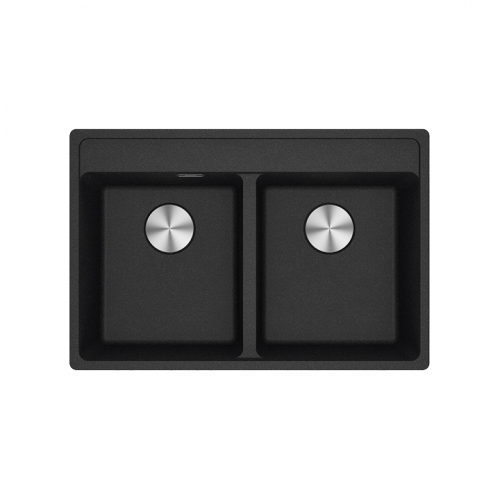 Franke Kitchen Sink Maris Granite Double Bowl MRG 620-35-35 Onyx