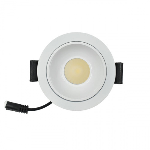 Alphalux 8w Cw 4000k Led Cob Fix Downlight White