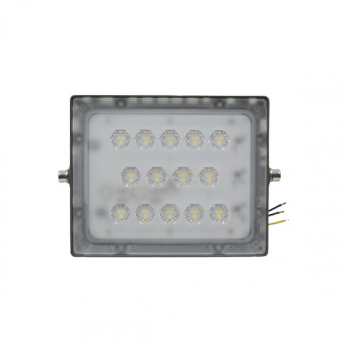 Alphalux 30w Dl 6500k Led Photo Sensor Floodlight Grey 