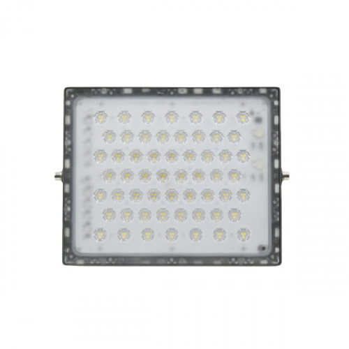 Alphalux 100w Dl 6500k Led Photo Sensor Floodlight Grey 