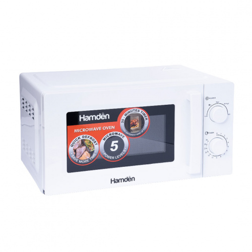 Hamden Enormous White 20l Manual Microwave Oven