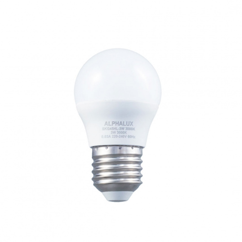 Alphalux Ultra High Led Bulb 3w Warm White