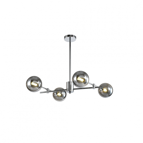 Alphalux Nordic Pendant Lamp Chrome G9x4