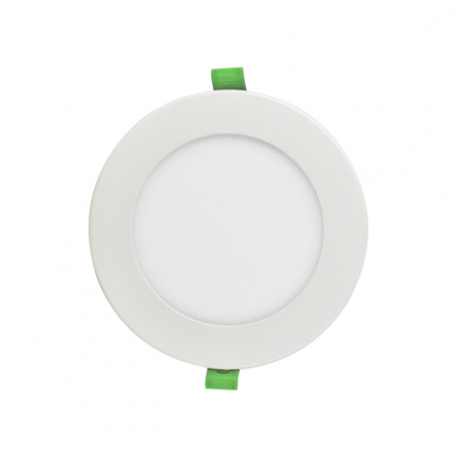 Alphalux Led Slim Downlight 6w Warm White Round