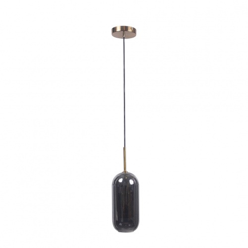 Alphalux Modern Pendant Lamp 1xe27 Clear+Brass