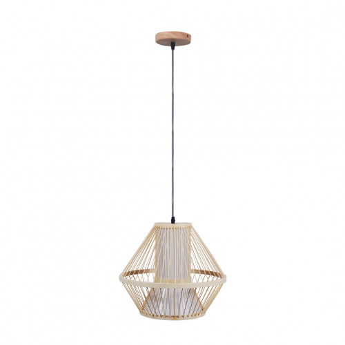 Alphalux Rustic Pendant Lamp 1xe27 Bamboo