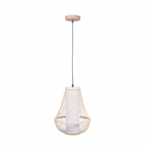 Alphalux Rustic Pendant Lamp 1xe27 Bamboo