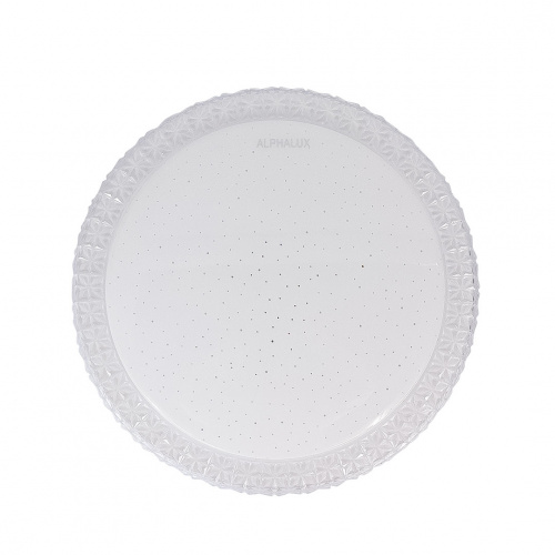 Alphalux Star Led Ceiling Lamp Cct 15wx2 Round