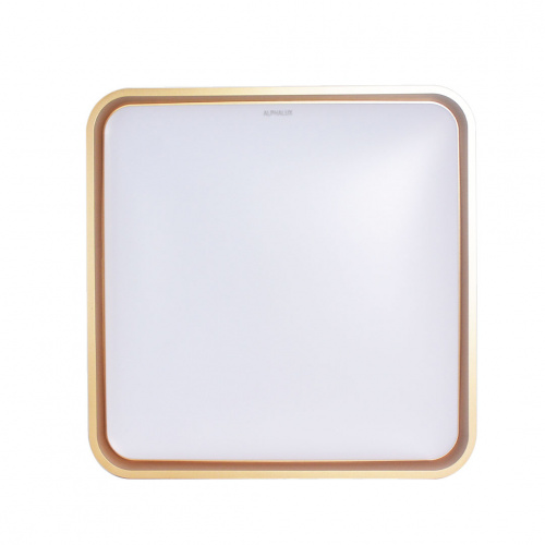 Alphalux Anillo Led Ceiling Lamp Cct 45wx2 Square