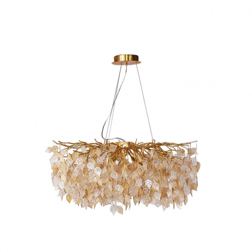 Alphalux Lorton Glass Chandelier 80cm