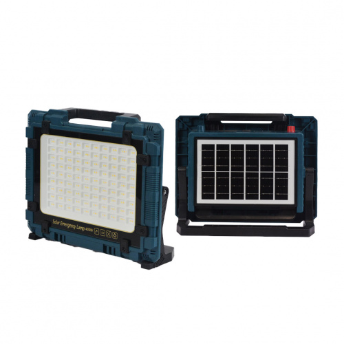 Alphalux Adam Led Rechargeable/Solar Work Light Blue