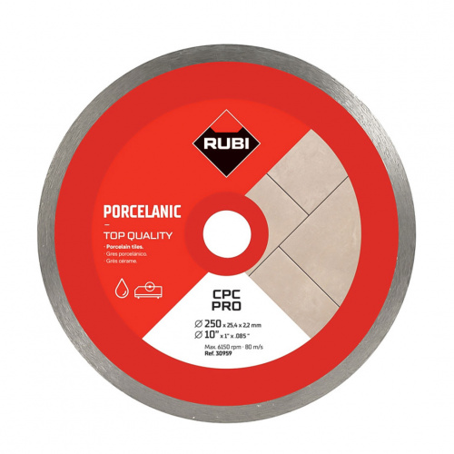 Rubi 30959 Cpc Super Pro 250 10x1 Diamond Blade 