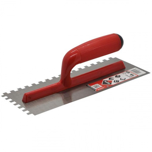 Rubi Notched Trowel 8x8mm Plastic Handle