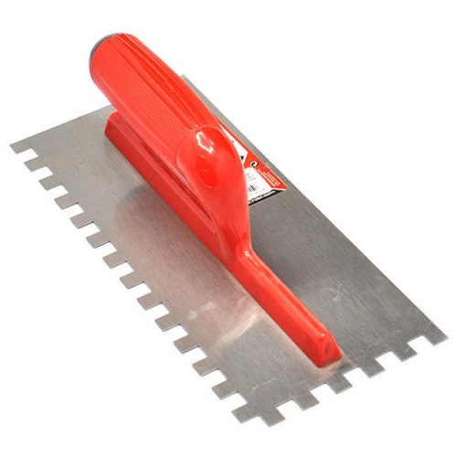 Rubi Notched Trowel 10x10mm Plastic Handle