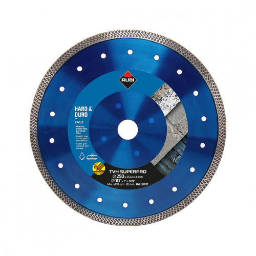 Rubi 31937 Tvh 250 Superpro 10in Diamond Blade
