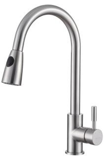 Birke Single Lever Pull-Down Faucet
