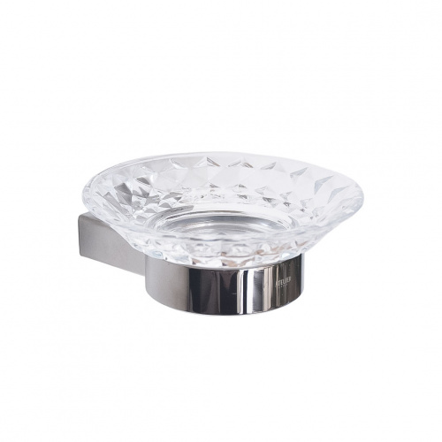 Atelier Rombo Gun Metal Soap Dish Holder